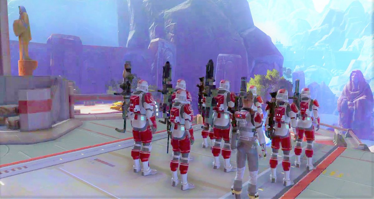121stAurek's tweet photo. We had the honor of filming the Induction Ceremony for the Jedi Order last night 3/12/22 #jediorder #swtor https://t.co/k4tfjH3KW0