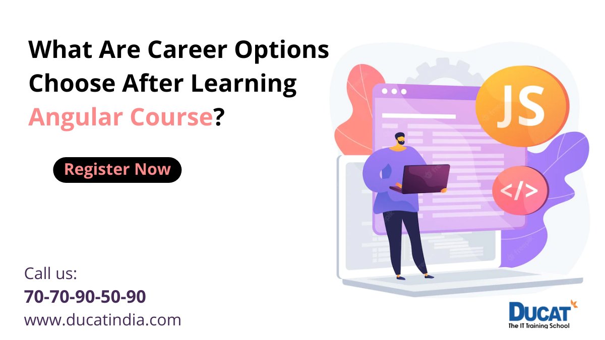 RohanSi44267857's tweet image. What Are Career Options Choose After Learning Angular Course?
Read More: ducatindia7.blogspot.com/2022/03/what-a…
#AngularTraining #AngularTraininginNoida #AngularCourse#AngularCourseinNoida