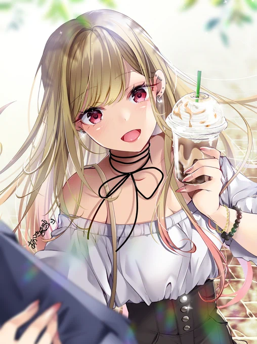 『ね、一緒に飲も?』 