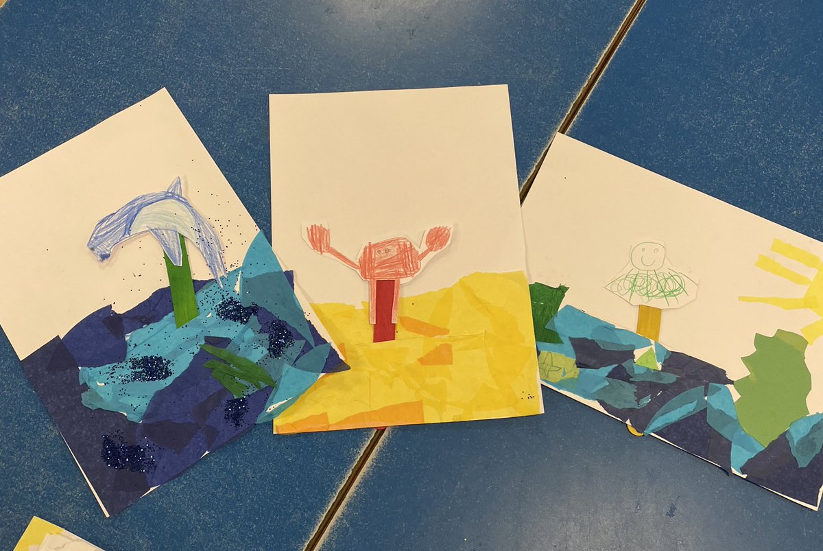 PrimaryRidgeway's tweet photo. Rose class have been working hard to create moving pictures with a slider mechanism this week. We had an underwater theme. I wonder if you could guess the sea creatures? #roseclass #D&amp;T https://t.co/o8FDWfDN5a