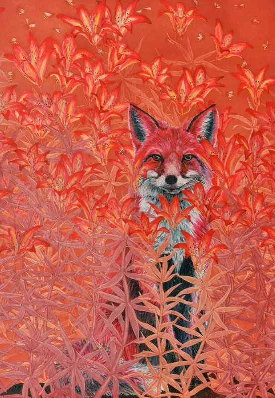 womensart1's tweet photo. Julia Lucey,
Red Fox, 2021 #WomensArt https://t.co/FMZzrdSTav
