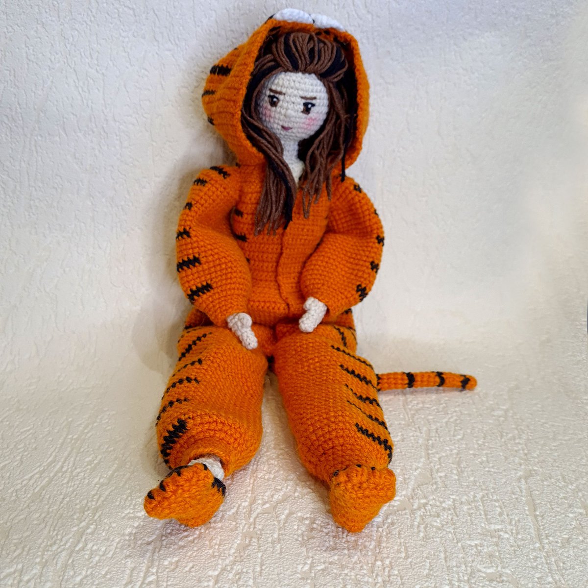 deftcrochet's tweet photo. Rag doll in tiger jumpsuit kigurumi Plush doll 15 inch 
https://t.co/dt0hOVnOYq
 
#tigerdoll
#stuffeddoll
#tigeryear2022
#15inchdoll
#ragdoll
#handmadedoll
#dollinkigurumi
#dollinhoodie
#amigurumidoll
#softdolltoy
#dollinpajama
#dollinjumpsuit
#plushdollforgirls https://t.co/mytjxQvygM