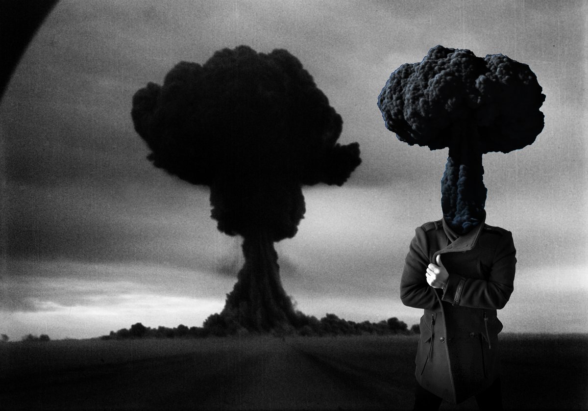 MR. ATOMIC BOMB 💣☮️⚡️🔥🌎
1 $XTZ  - 10/10 Eds.

teia.art/objkt/695786
objkt.com/asset/hicetnun…

#atom #bomb #atombomb #peace #collage #war  #digitalart #photography #CleanNFT #tezos #tezosnft #metro #tezoscollectors #tezosnfts #tezosart #teia #hicetnunc #objktcom #objktnft