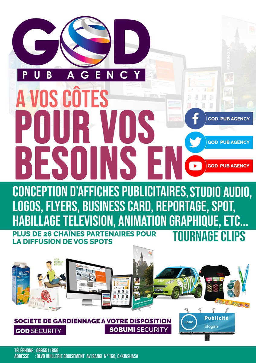 GodPlus15's tweet photo. @SORAZIZ voici notre agence de publicité si nous pouvons travailler en colaboration https://t.co/F67ImkMH2x