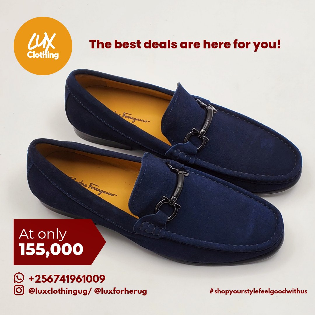 luxclothingug's tweet photo. Thread👇
Your wish has come to pass😊
Amazing deals are here for you! 
Original Salvatore Ferragamos available in sizes 38 to 45 [colors Navy blue, black &amp; brown]
Tap thread for more options 🔥 https://t.co/QoeC9EFMgr