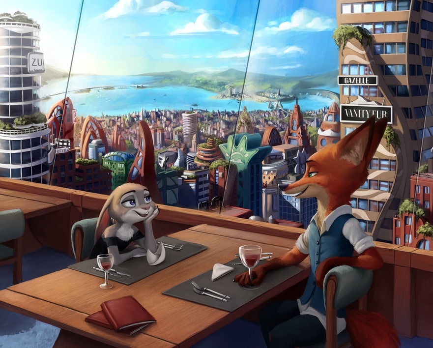 Wilde_Nickki's tweet photo. Nice day  ❤
#Judy #Nick https://t.co/pj1QjP1jaa