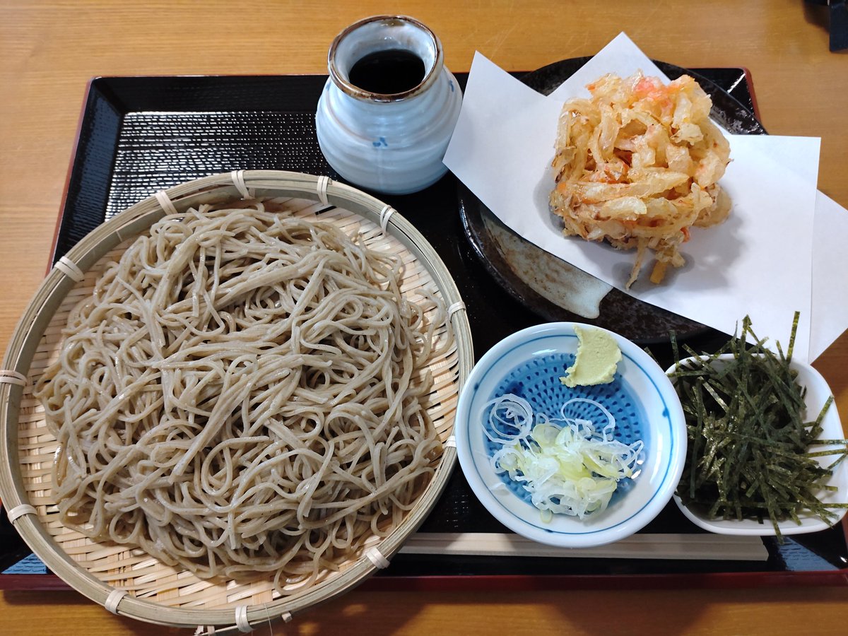saith_us7120's tweet photo. 今日のお昼〜
同僚から新しい蕎麦屋が出来たと聞き、その福福福というお店へ。
八溝山地の在来種のそば粉を使ってるとのこと😲
ビタミンB1・ルチンが含まれていて、血糖値も上がりにくいのでありがたい🙏✨
ごちそうさまでしたm(__)m
#そば #ドライブ中のお供は #WYFN? https://t.co/WUxK8dA4Hu