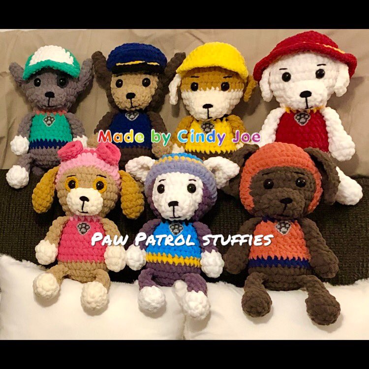 CBKCINDYJOE's tweet photo. Keeping busy #overthinking #Amigurumi #handmade #gift #eastergifts #dogsoftwitter #crochetdogs #craft #PositiveVibes #PAWPatrol https://t.co/ugKCWdZHdo