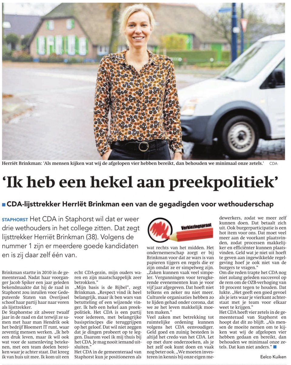 CDA Staphorst tweet media