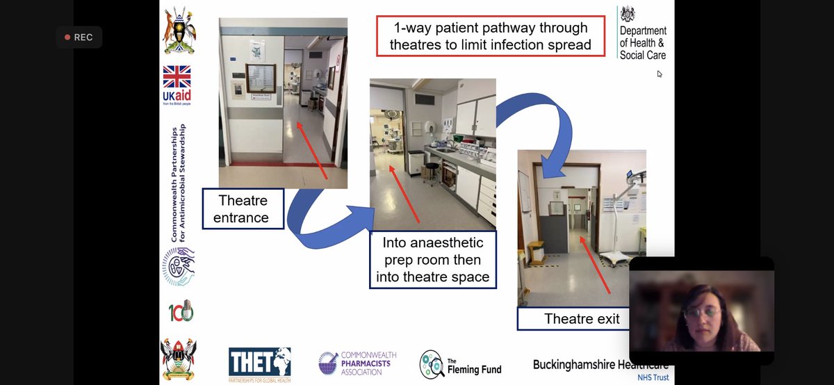 ClaireBrandish1's tweet photo. Stimulating interesting discussions about how we can adopt and support #IPC measures within theatres & dental areas -particularly pertinent as @MakerereHosp have a theatre under construction @Natasha37570449 #lessonslearnt #bidirectionallearning @BucksHealthcare @MakerereCHS https://t.co/3QG4ol8vmZ
