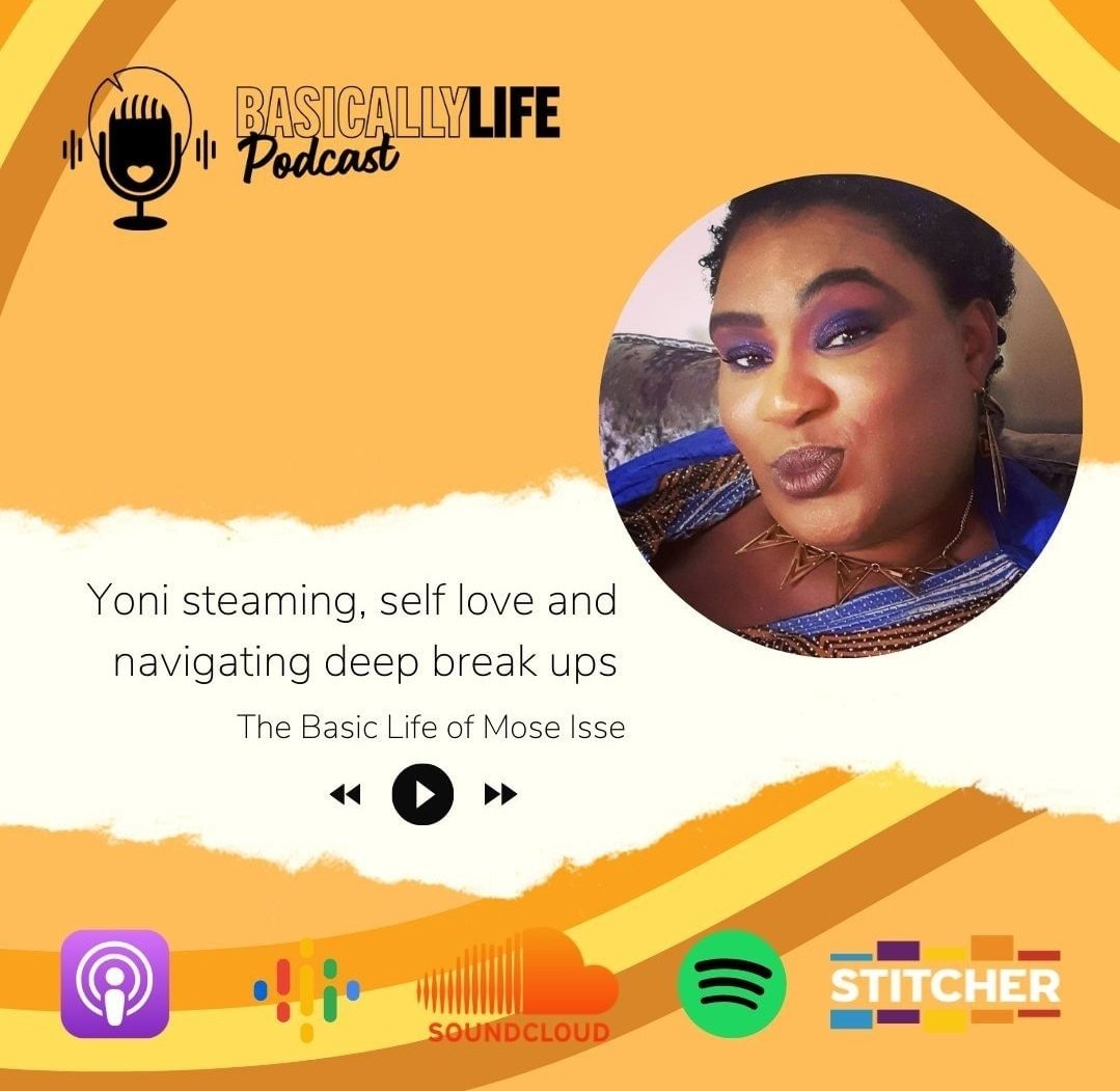 HOLAAfrica's tweet photo. Listen to Ep. 21: The Basic Life of @Mose_issie of @itsabameslife - Yoni steaming, self love and navigating deep break ups. 🧡
SoundCloud:
https://t.co/0CAxmDowJU
Spotify: https://t.co/EqVKOn81OZ
All platforms: https://t.co/jOEZtT3yf8
#Podcast #Queer #TransActivst 
🧡🧡🧡🧡🧡 https://t.co/7xZnCQ0YxT