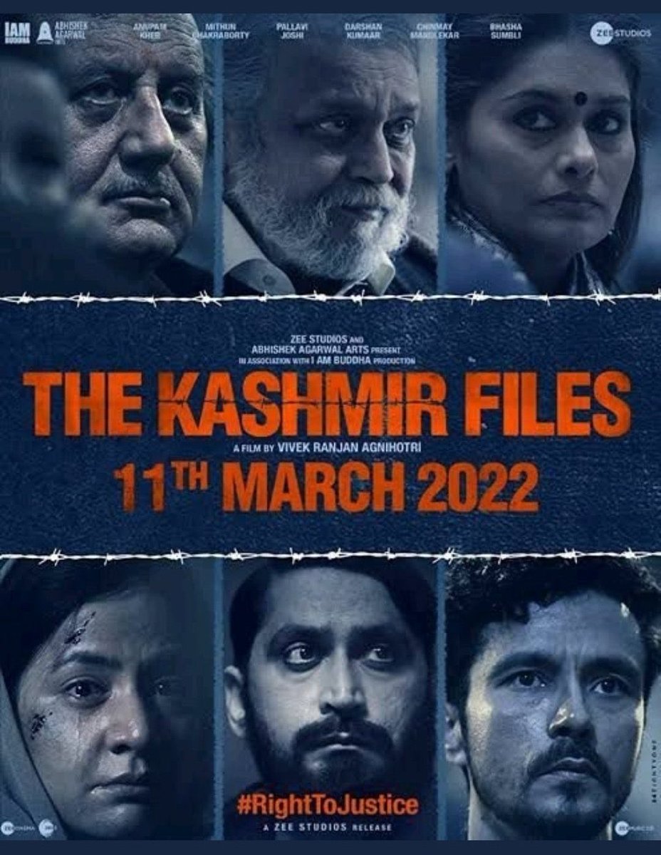 PushpendraBJPUP's tweet photo. 1990 के दशक में कश्मीर में हुए हिन्दुओं पर अत्याचार और बहन-बेटियों-माताओं की चीख...पुकार और उनका विस्थापन इश्लामिक-फ़रमान था!
@vivekagnihotri और @bhashasumbli द्वारा उस सच्चाई को आवाज़ देने की हिम्मत फ़िल्म इंडस्ट्री में राष्ट्रवाद का उदय है@AnupamPKher 
#SupportTheKashmirFiles https://t.co/jxjZaHUmpH