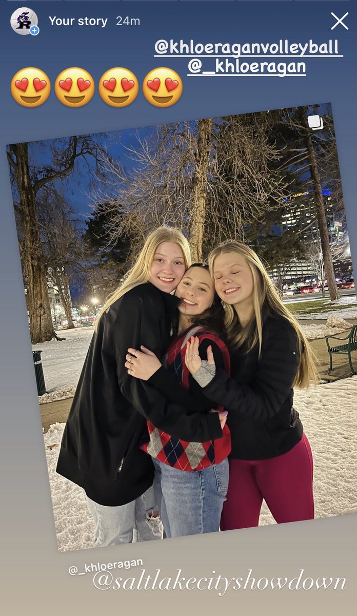 crhsvolleyball's tweet photo. Raiders in Salt Lake City! @khloeraganvb https://t.co/zSB3XSiNWJ