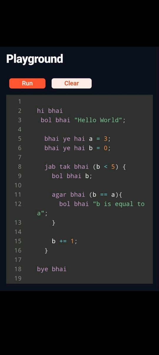2906_shashank's tweet image. Introducing  :  bhaiscript.JS ๐๐ 
#javascriptfun
#tech 
#LearnToCode 
#programming