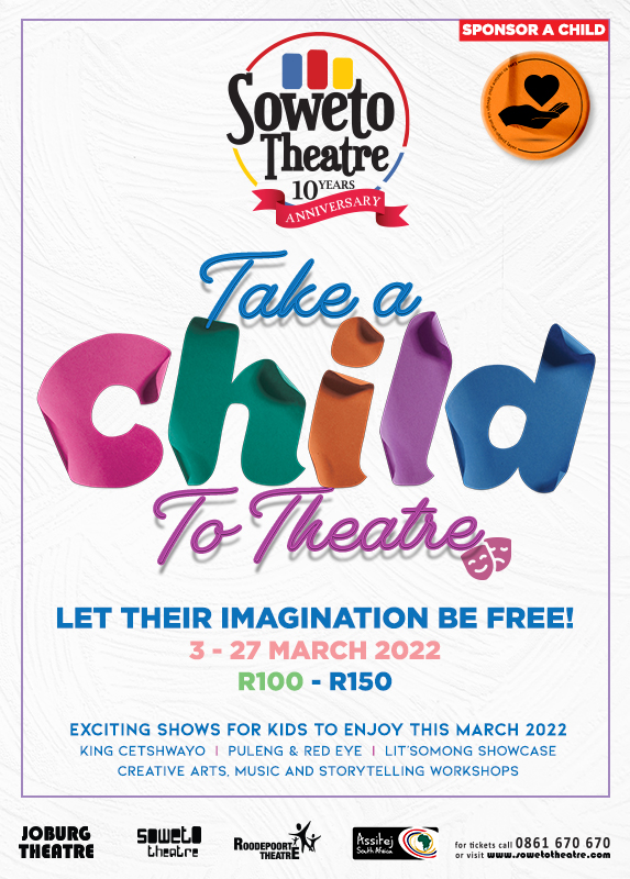 sowetotheatres's tweet photo. #TakeAChildToTheatre

In partnership with #AssitejSA will be giving an opportunity for children to have a theatre experience this human rights day. 

Donate R100 and help #TakeAChildToTheatre

Click here to donate https://t.co/AX3eIiJA6T https://t.co/bN9kZNM7kP