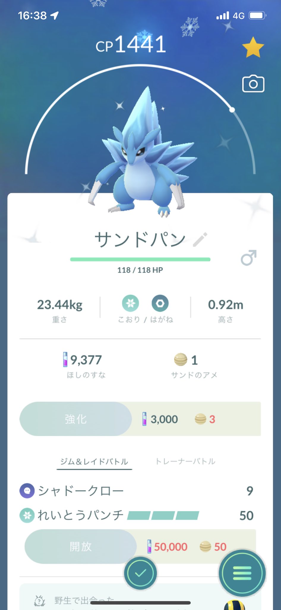 もーさん ちゃん 色違いアローラサンドとサンドパン O B ポケモンgo T Co F6dr1gnjeo Twitter