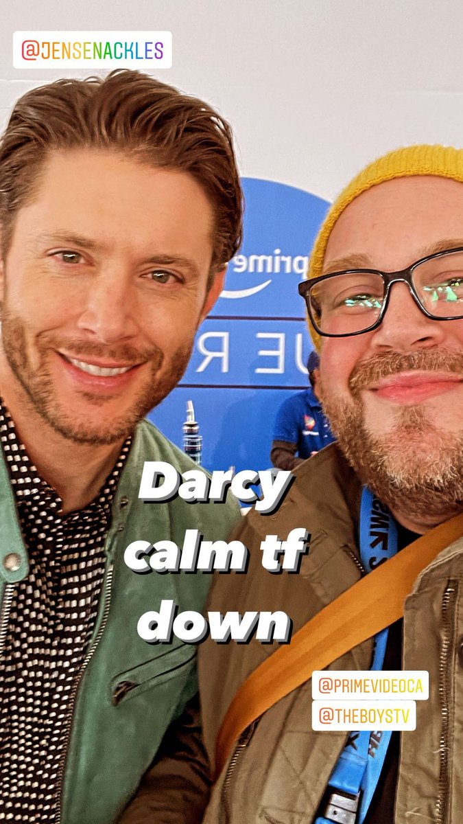 kisalip_'s tweet photo. New pics of @JensenAckles with a fan at the #SXSW #SXSW2022 (#TheBoys #TheBoysTV @TheBoysTV)

Source: https://t.co/lE7MrkpqQr IG story https://t.co/gPg0n0Hu6t