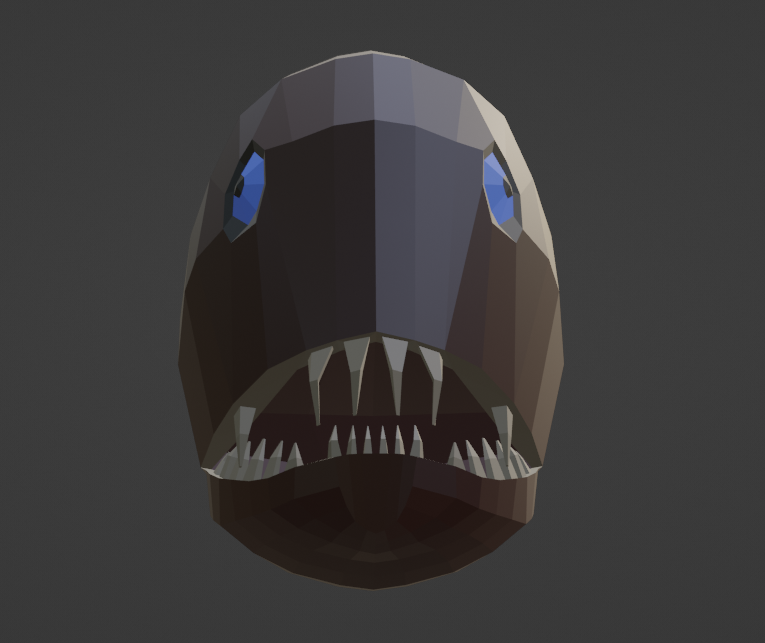 BW_Games_'s tweet image. Fangtooth Fish, watch out for them when traveling in our level 2.😱😱😱
#GameDev #IndieDev #StudentDev #ScavengersDeep #Unity #UnityDev #Unity3D #madewithunity #Blender #3dModeling #lowpoly