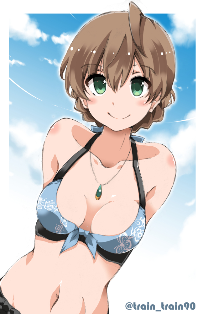 「1万フォロワー行ったので宣伝します!最近はよくミリオンライブとかいうの描いてます」|train@5/28ISF_E44のイラスト