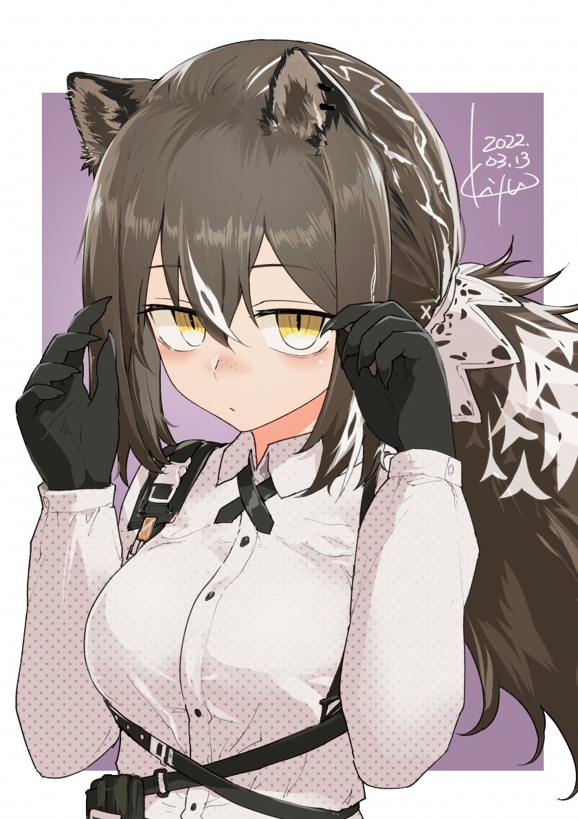「スチャ…とやるロビン #Arknights #アークナイツ
(Skebご依頼あり」|キユー｜Skeb受付停止中のイラスト