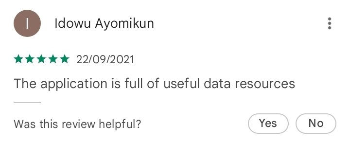 xniyi's tweet image. @cmapit helps to build technical competence in the data space with special focus on Nigeria. #data. play.google.com/store/apps/det… (2000+ users on android). ❤❤❤