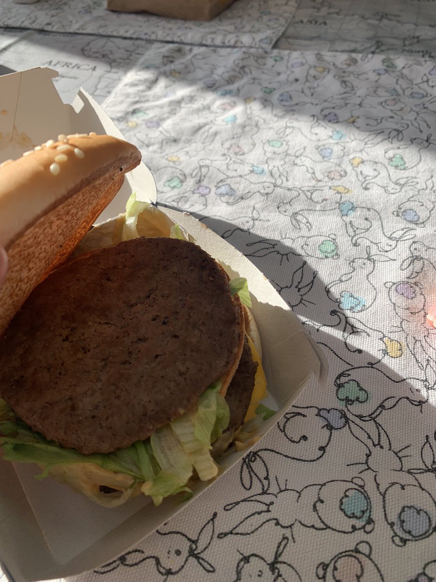 Somewhat disappointed <a href="/McDonalds/">McDonald's</a> <a href="/McDonaldsUK/">McDonald's UK</a> when I opened my chicken Big Mac box to find a regular Big Mac - especially as I specifically don’t eat beef…
