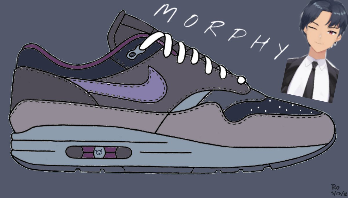 jeongzishu's tweet photo. got that drip, eyyyyy
Shoe design art inspired by Morphy
#MorphyVT #art #vtuber #envtuber https://t.co/Hoj1iqj5sM