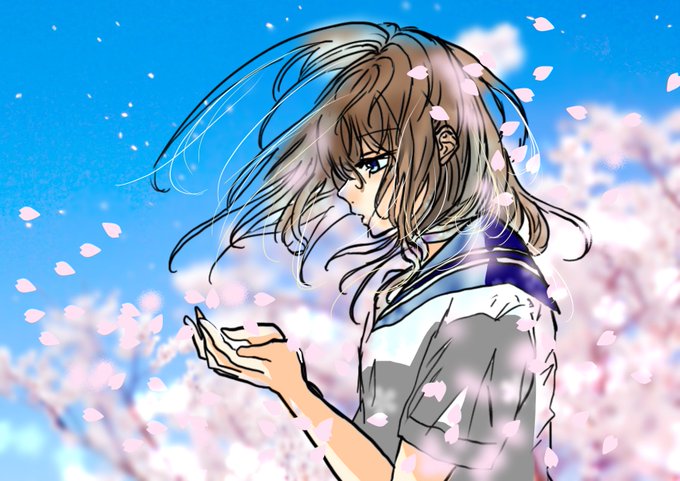 横顔イラストのtwitterイラスト検索結果