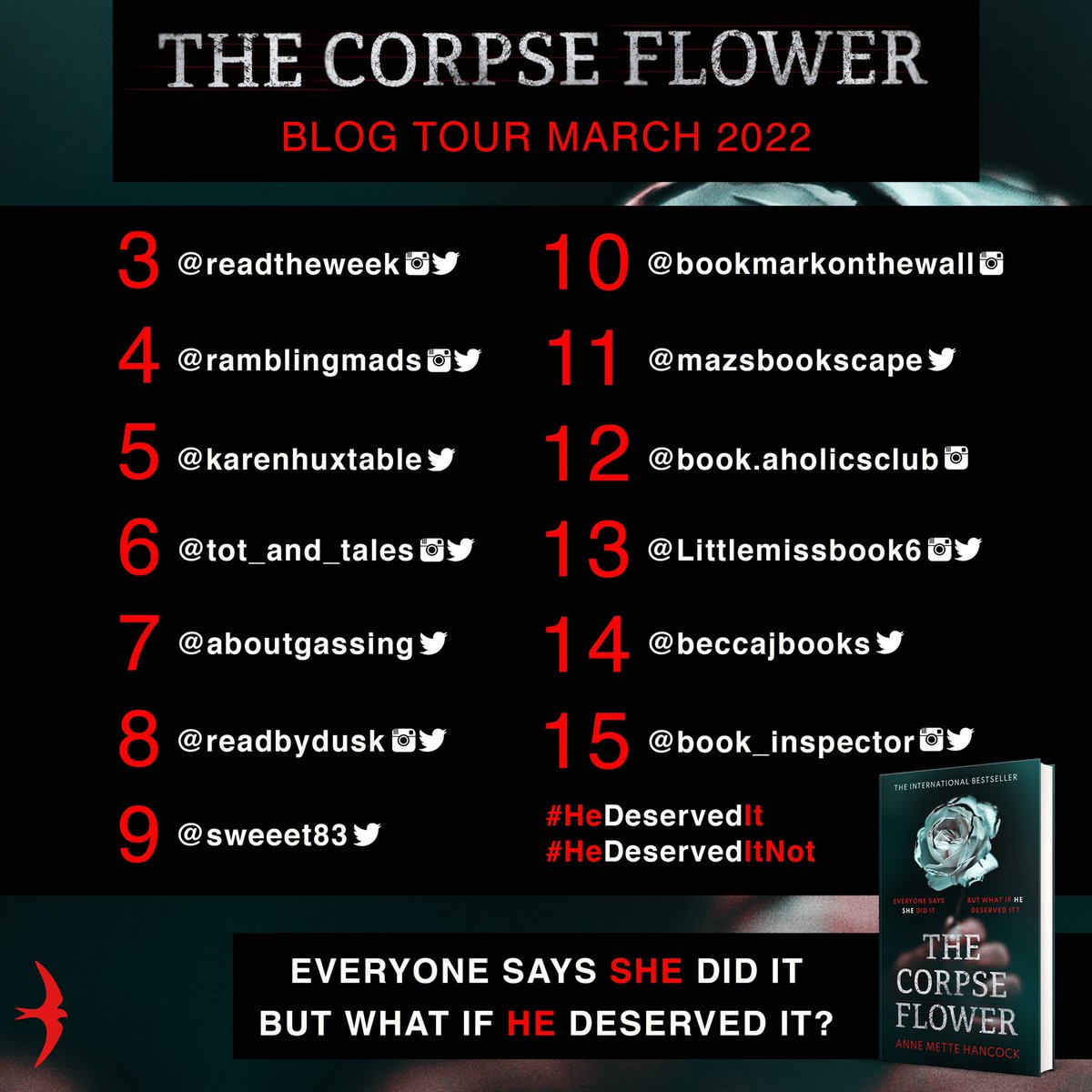 Littlemissbook6's tweet photo. Joining @_SwiftPress for #thecorpseflower today
https://t.co/8zfpPCMLUr https://t.co/joL0fTPUpk