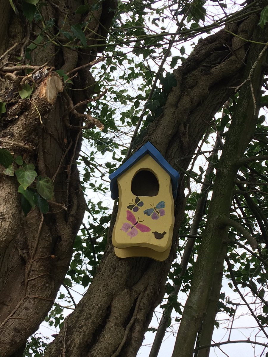 Lovely new homes for wildlife just installed in the #community #garden !