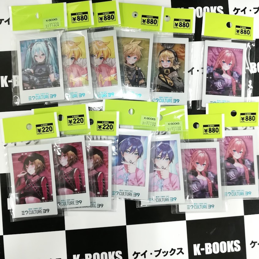 コウペンちゃん VOCALOID チェキ風カードセット 初音ミク 巡音ルカ 入荷情報】 #初音ミク #ボーカロイド 39Culture 2022 チェキフォトが
