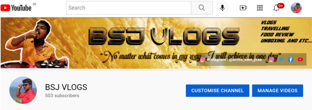brittosamjose's tweet photo. Wow, thank you so much everyone, I just hit 500 subscribers on YouTube! #500subs @YouTube @YouTubeIndia @YouTubeCreators https://t.co/bEOUAKvVrJ