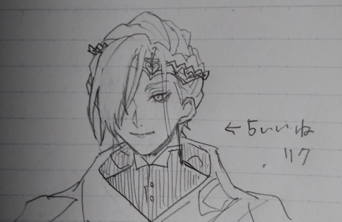 初めて書いた寮服👑様 