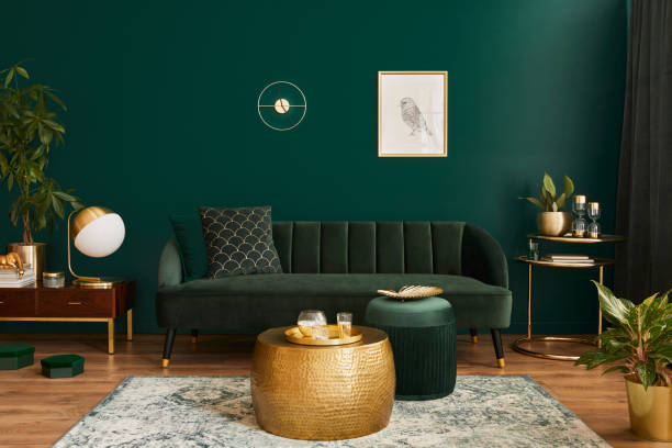 CollectiveHive1's tweet photo. The comfy #couch and low-key wooden coffee #table are inviting, while the gold accent table and creative #lightfixture have a more formal look.

#CollectiveHive #homedecor https://t.co/fevKT8uxN5