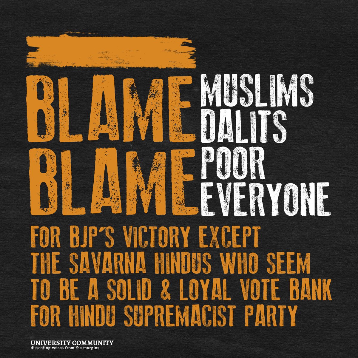 uni_commu's tweet photo. #BJP #UPElection2022 #HINDU #DALIT #MUSLIM #PunjabElection2022 https://t.co/LBemMo6JXI