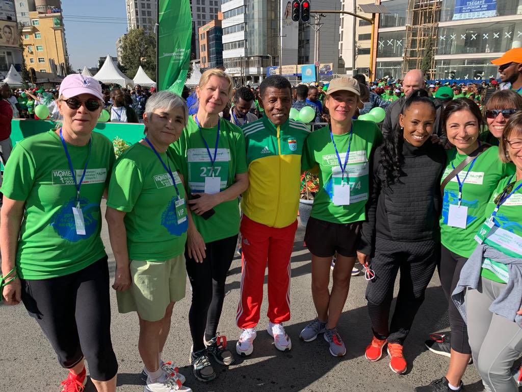 BNMarkussen's tweet photo. Women First 5km 2022 this morning in #AddisAbaba. I ran for every girl and woman to #BreakTheBias #IWD2022! Was lucky finishing 3rd in the Female Ambassador’s Competition. Many thanks to all women in the run! @greatethrun @SahleWorkZewde @HaileGebr @EUtoAU @DKambInAddis #AUEU https://t.co/ccFKB50Uag