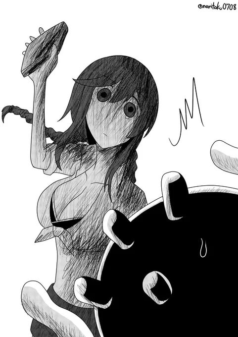 深海忌雷の原罪
能代の体を触手で触ろうとしてきた深海忌雷は逆に能代に反撃される…
#艦これ
#能代
#深海忌雷 https://t.co/SOKrJdcCwm 