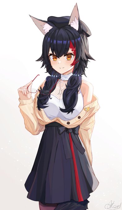 #みおーん絵
めがねミオシャ 