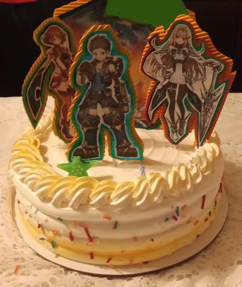 Recently it was my birthday, so I decided to order a cake based on XC2