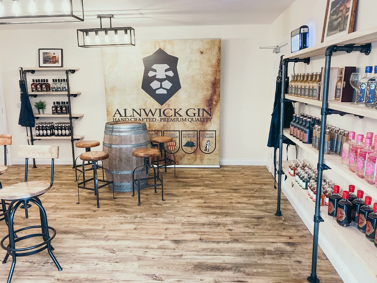 Don't forget to come and visit us at our shop in Rock, Northumberland. We're open weekdays between 1-4:30 selling all our gins plus some other great local treats! We look forward to seeing you.