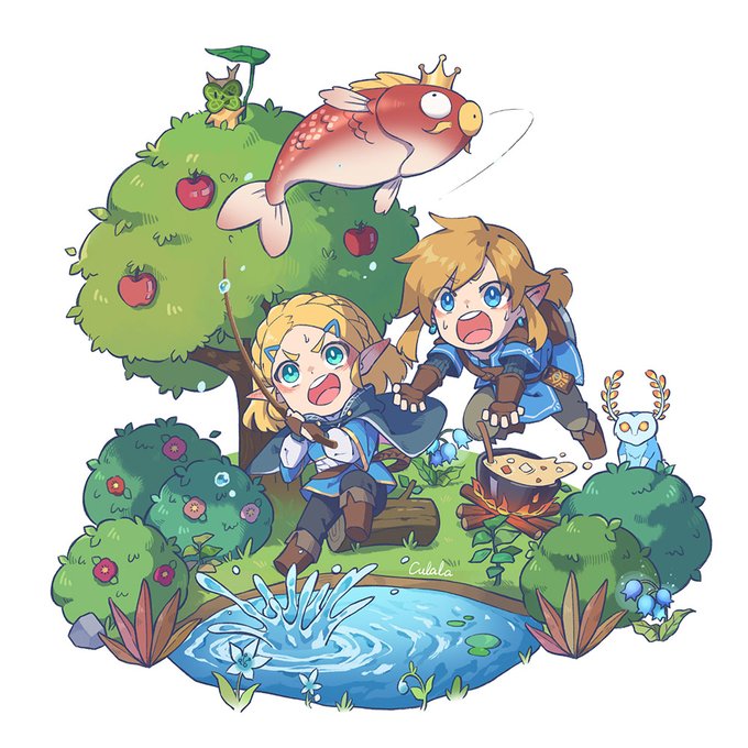 リンクのtwitterイラスト作品