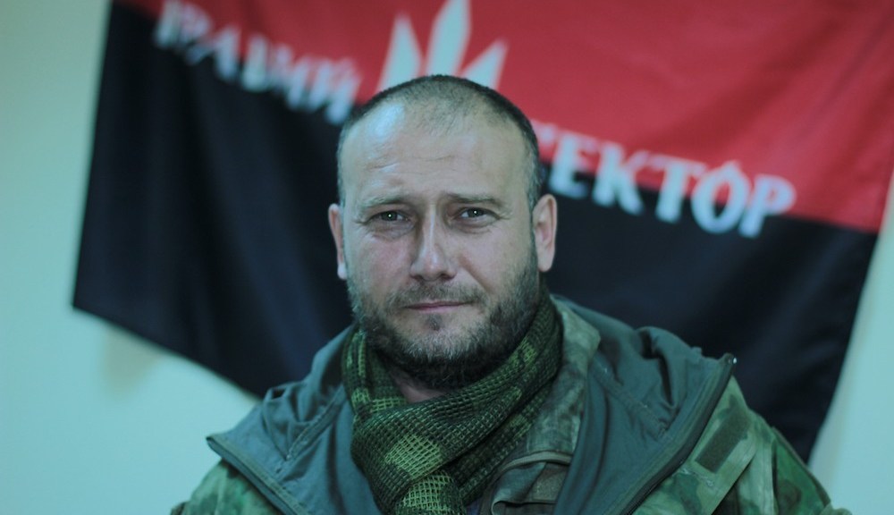 JeSuisEspe_'s tweet photo. Si el Ministerio de Defensa ucraniano designa como asesor del comandante en jefe de las Fuerzas Armadas a Dmytro Yarosh, líder del grupo nazi Pravy Sektor, con crímenes de sangre a sus espaldas, entonces es que Ucrania es un estado abiertamente nazi, ¿no? ¿NO? https://t.co/uFE8wQM9tl