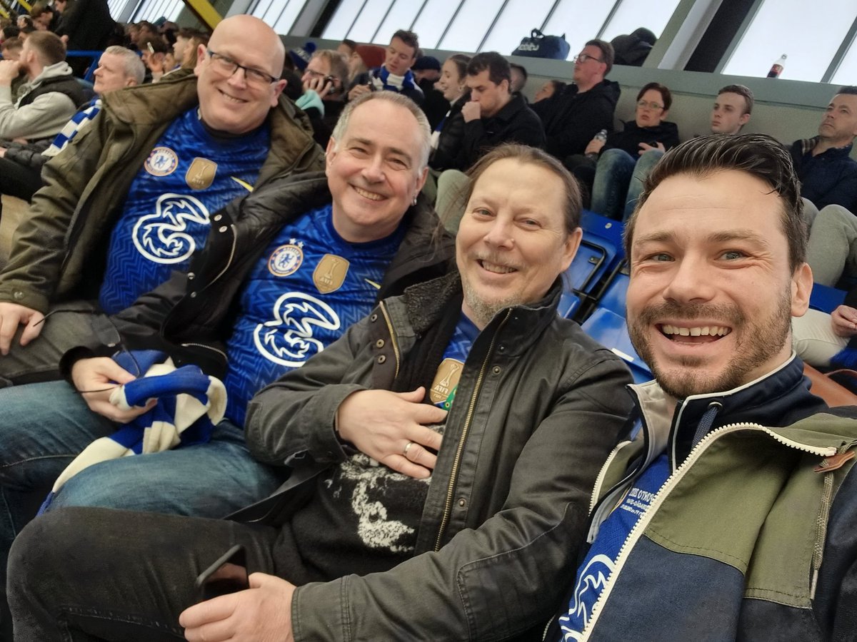 Match day with the big boys!! Come on Timo 🥳🙌🏻 #cfcmatchday