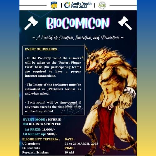 AYF2024's tweet photo. Bring out your ingenious artist with “BIOCOMICON” !!
Put on your colourful thinking hats and spread the magic of your art....

So what ard you waiting for …!!!
Register now!! https://t.co/GRuvX0raSx
#AYF2022 #AUUP https://t.co/6ZVYosf62n