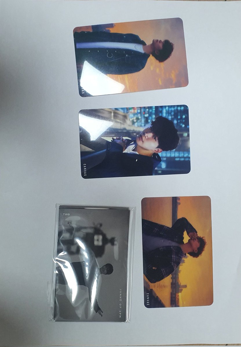 sejin_2pm's tweet photo. 준호 앨범 판매합니다!

각각 1.2 입니다
One은 1.1 입니다!

캔버스는 원하시는 포카 말해주세요! 포카만 따로 구매가능합니다:)

☆택미포입니다
@2pm_goodsmarket 

사정상 늦게 배송할 수 있습니다. 이점 고려해주세요! https://t.co/xRKrxqhzTF