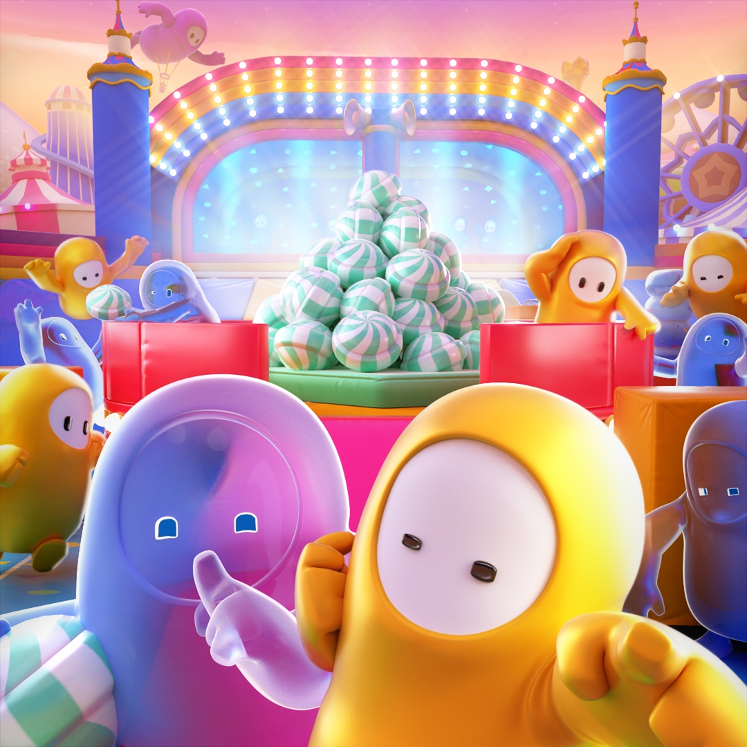 FallGuysGame's tweet photo. 🚨 LAST DAY! 🚨

Sweet Thieves will be ✨ vanishing ✨ soon!

Don't worry, we'll be bringing it back - but make sure to get your fill before it disappears!

FUN FACT! So far Guardians have won 51% of games, and thieves have won 49% 👀 https://t.co/YpLoHWrrr2
