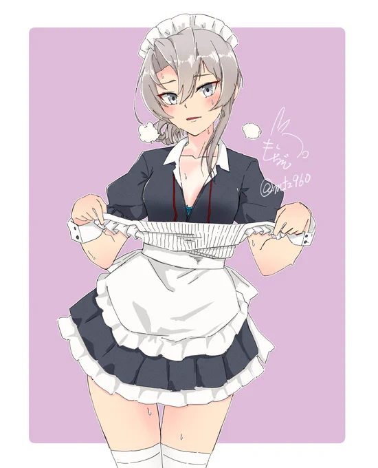 メイド野分かわいい 