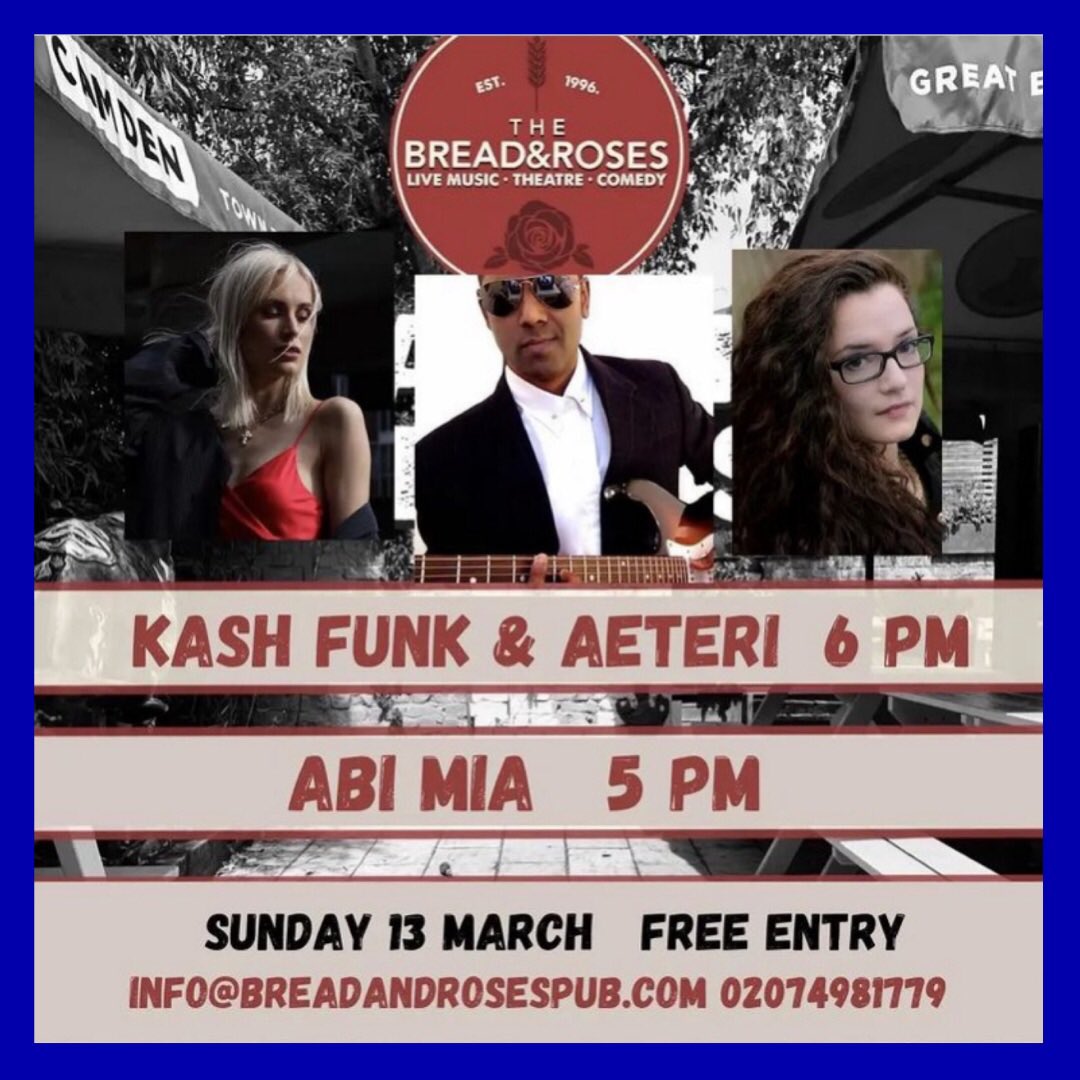 Abi Mia (@abi__mia) on Twitter photo LONDON GIG THIS AFTERNOON/EVENING <a href="/breadrosespub/">Bread and Roses Clapham</a> supporting the amazing <a href="/kashfunk/">Kash Chouhan</a> <a href="/Aeteri_music/">Aeteri</a> - my set is at 5! Be there! 😊FREE ENTRY! #livemusic #abimia #breadandrosespub LONDON GIG THIS AFTERNOON/EVENING <a href="/breadrosespub/">Bread and Roses Clapham</a> supporting the amazing <a href="/kashfunk/">Kash Chouhan</a> <a href="/Aeteri_music/">Aeteri</a> - my set is at 5! Be there! 😊FREE ENTRY! #livemusic #abimia #breadandrosespub