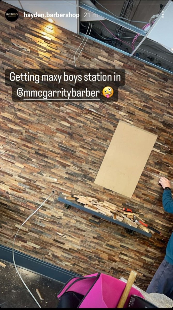 Max has wanted to be a barber since he was 13. Haydens barbers have had him in 3 days a week between collage for experience and he's killing it 👏  thanks Hayden Sean and Adam