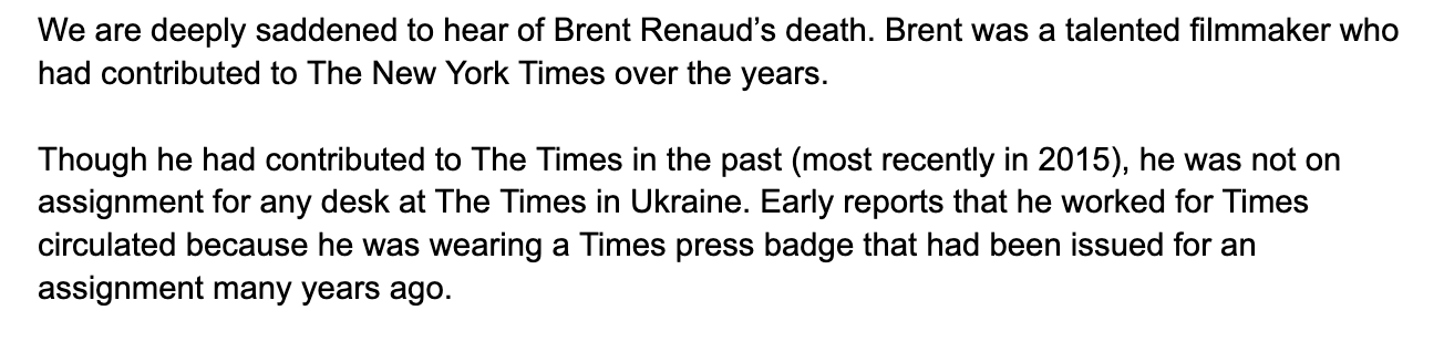 Re: [新聞] 快訊/CNN報導:美國記者在烏克蘭「遭